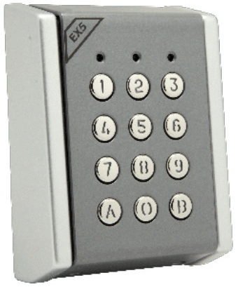 Clavier à code extérieur
