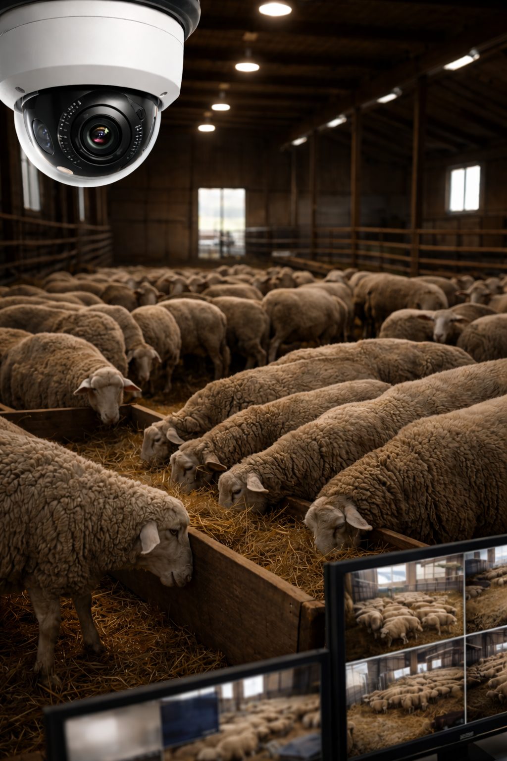 Vidéosurveillance pour élevage avec SISTEL